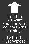  add our webcam slideshow to your own website or blog, just click on the get widget button above.